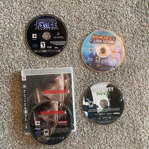 BUNDLE of 4 Playstation PS 3 Games‎